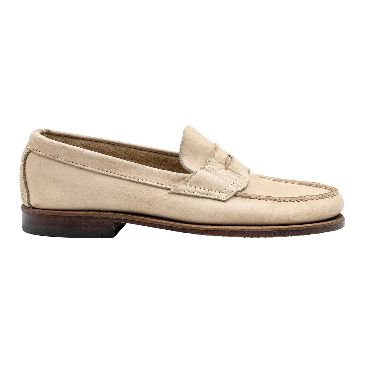 G.H. Bass & Co. Weejun Ii Penny Formal Slip Ons Formal Beige Colour For Men