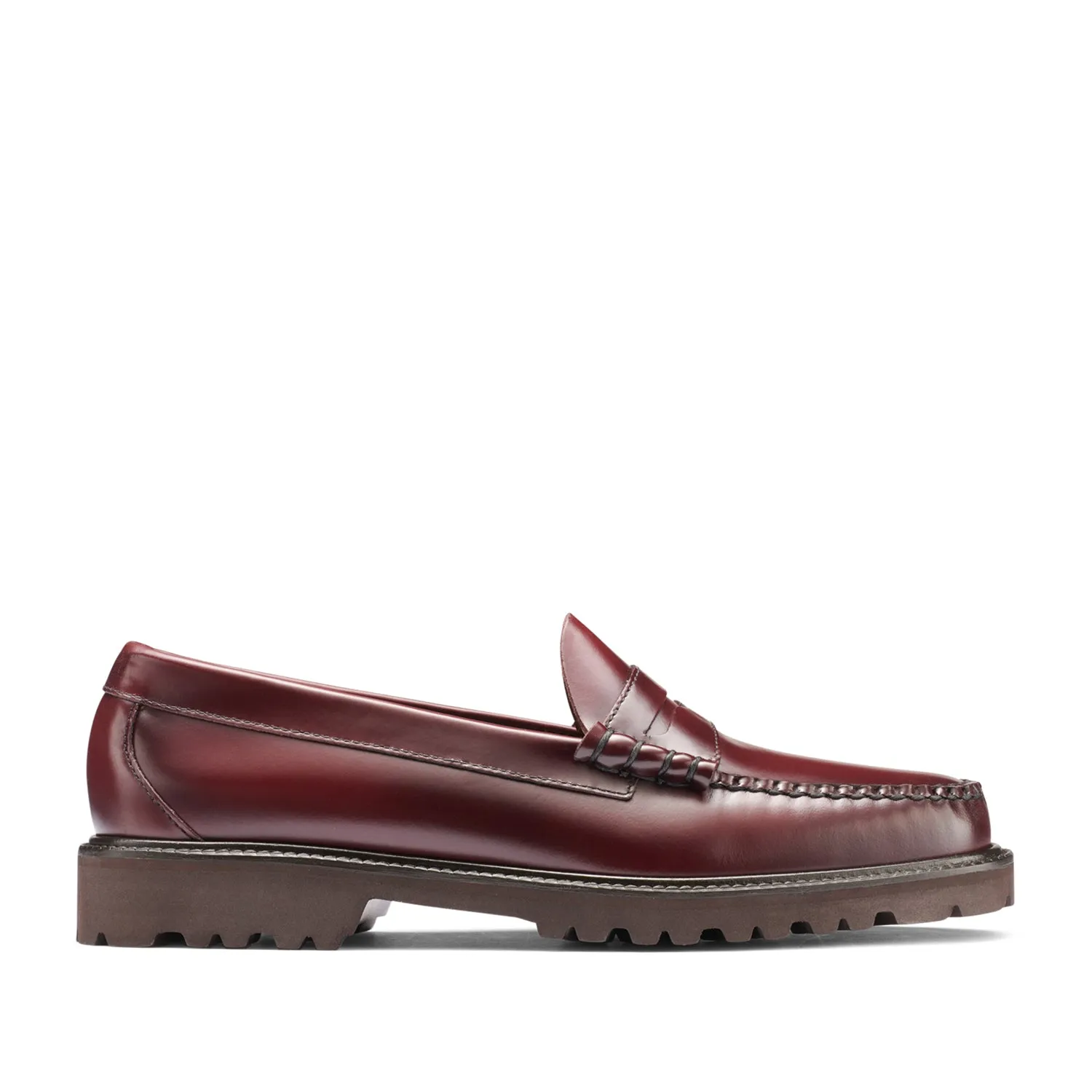 G.H. Bass Men's Larson Lug Weejun in Wine