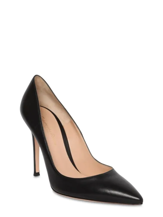 Gianvito Rossi   105mm Gianvito leather pumps 