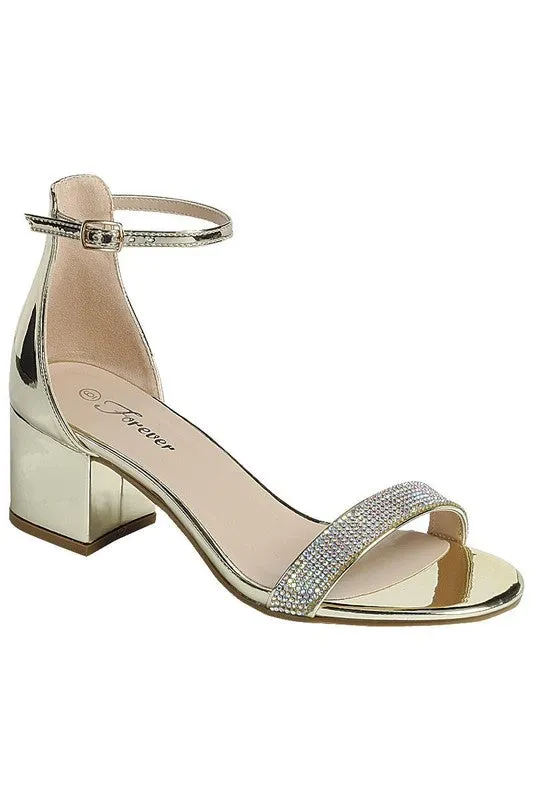 Gold Sparkle Sandal