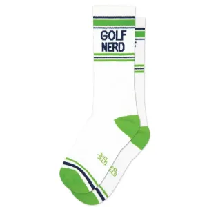 Golf Nerd Unisex Gym Crew Socks