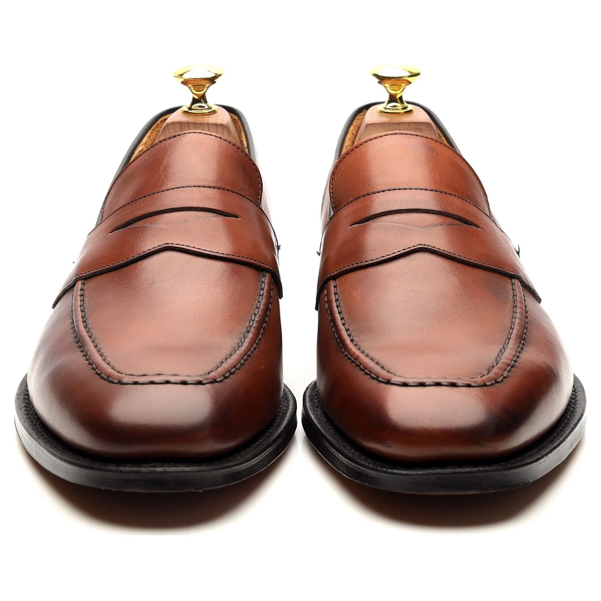 'Hertford' Brown Leather Loafers UK 8 / UK 8.5 / UK 11.5 / UK 12