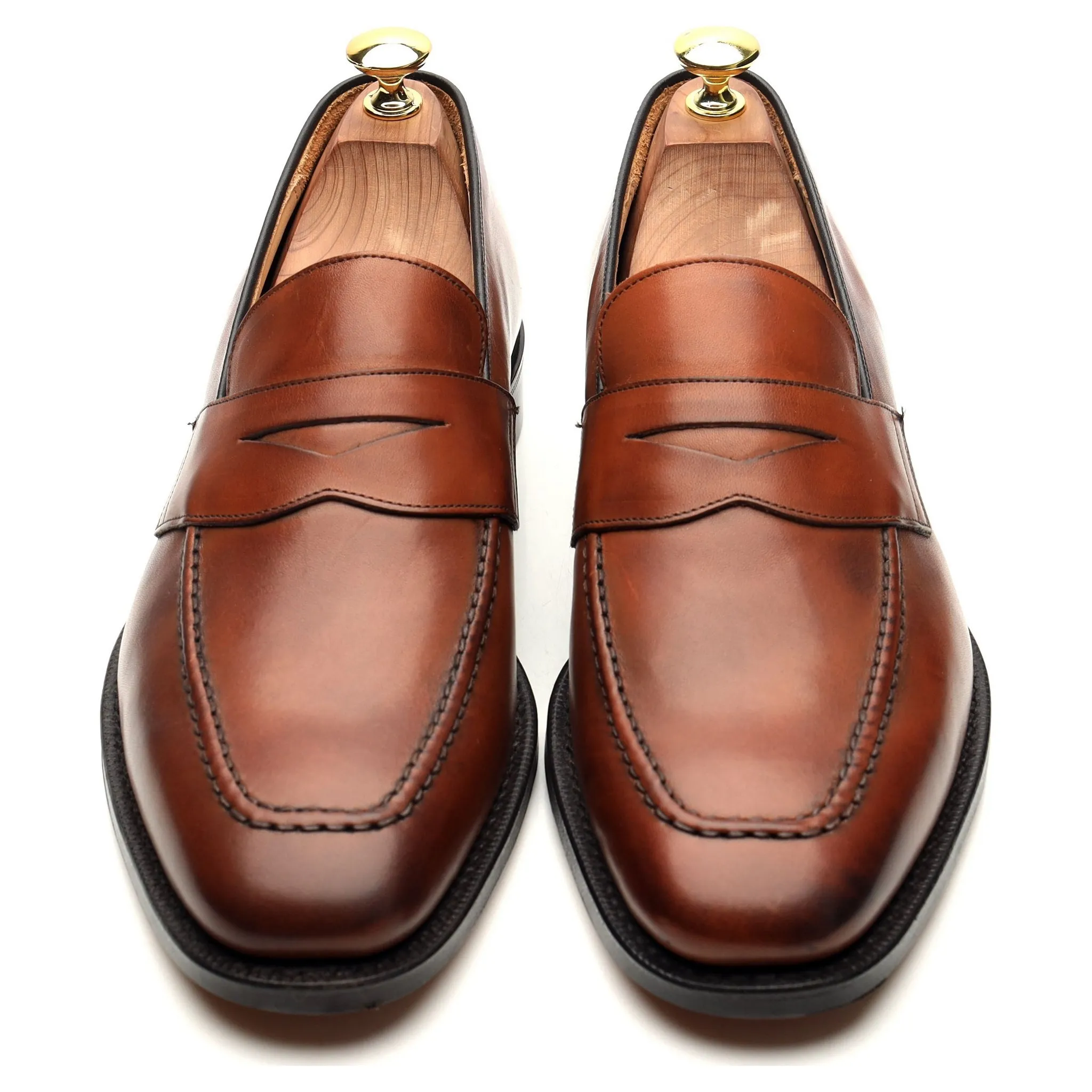 'Hertford' Brown Leather Loafers UK 8 / UK 8.5 / UK 11.5 / UK 12