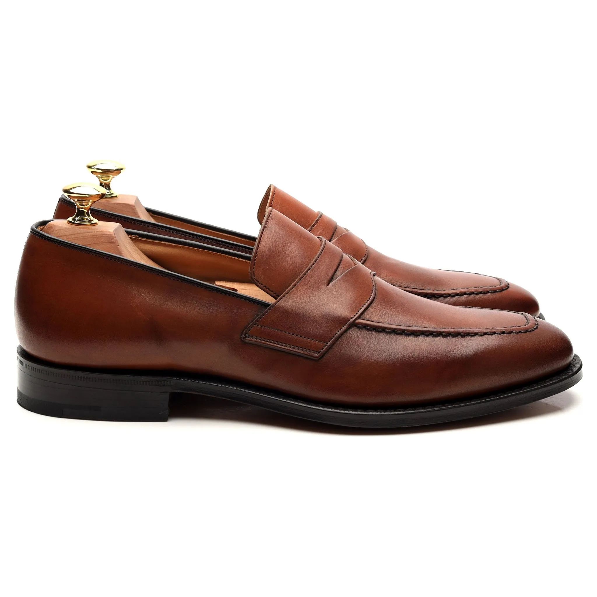 'Hertford' Brown Leather Loafers UK 8 / UK 8.5 / UK 11.5 / UK 12