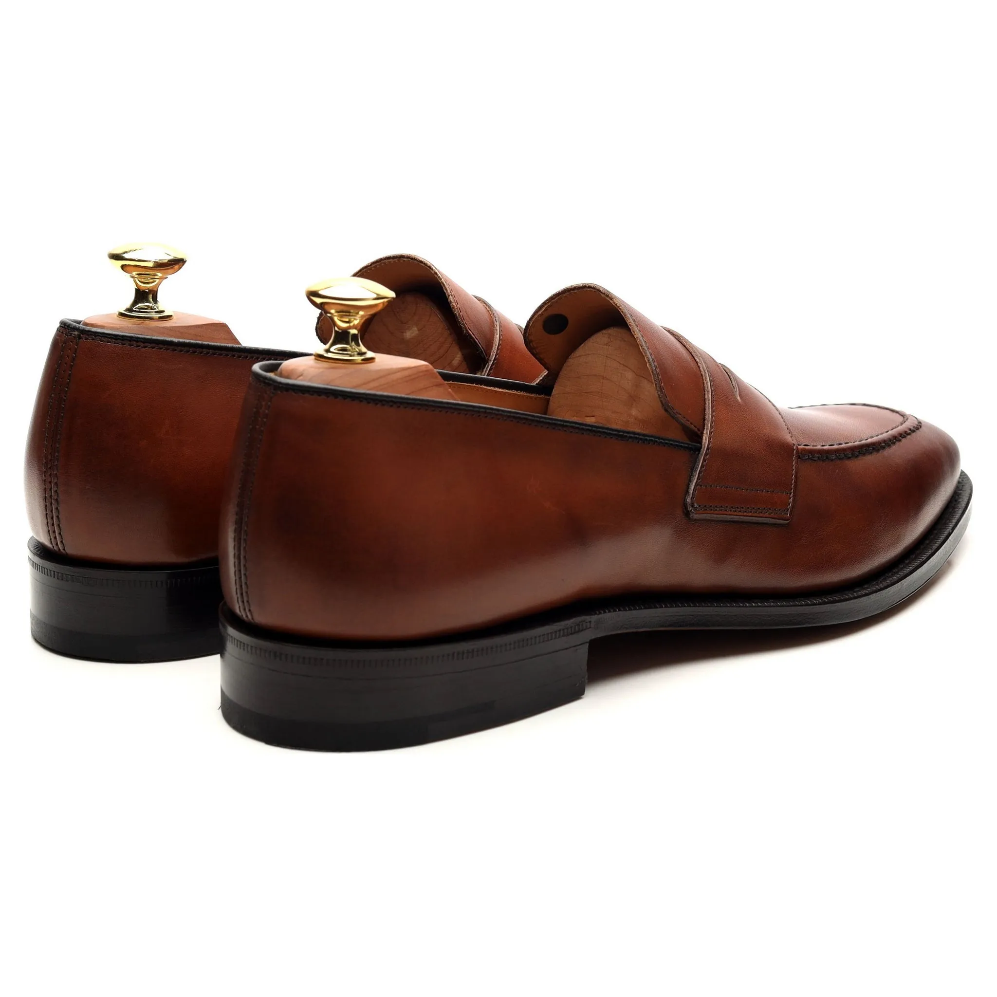 'Hertford' Brown Leather Loafers UK 8 / UK 8.5 / UK 11.5 / UK 12