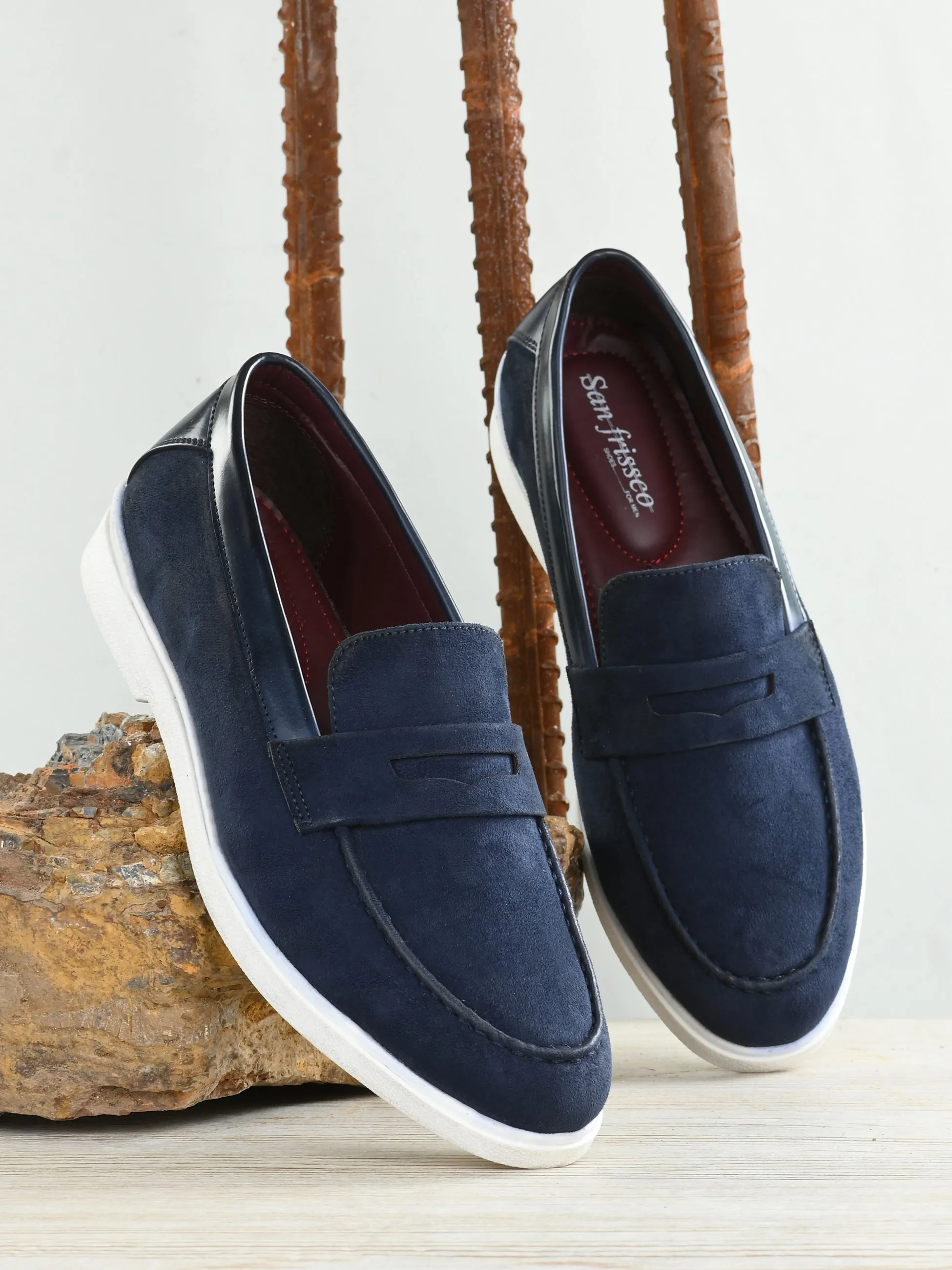 Hygge Blue Penny Loafers