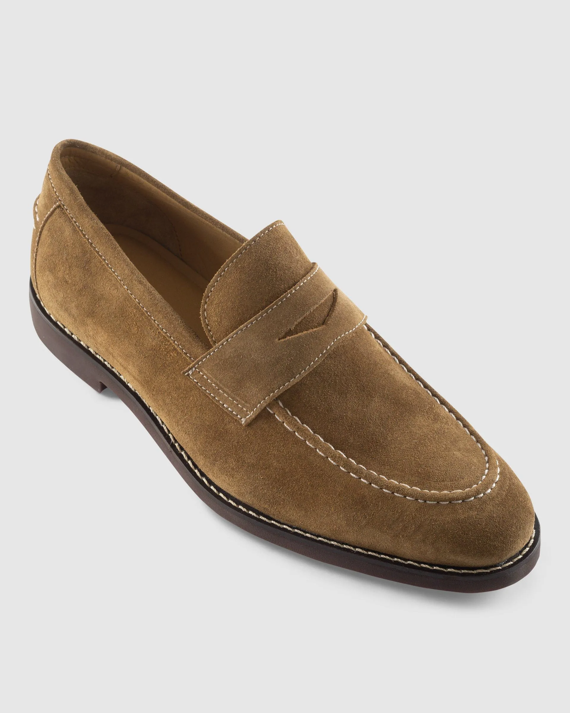 J-Flex Suede Penny Loafer