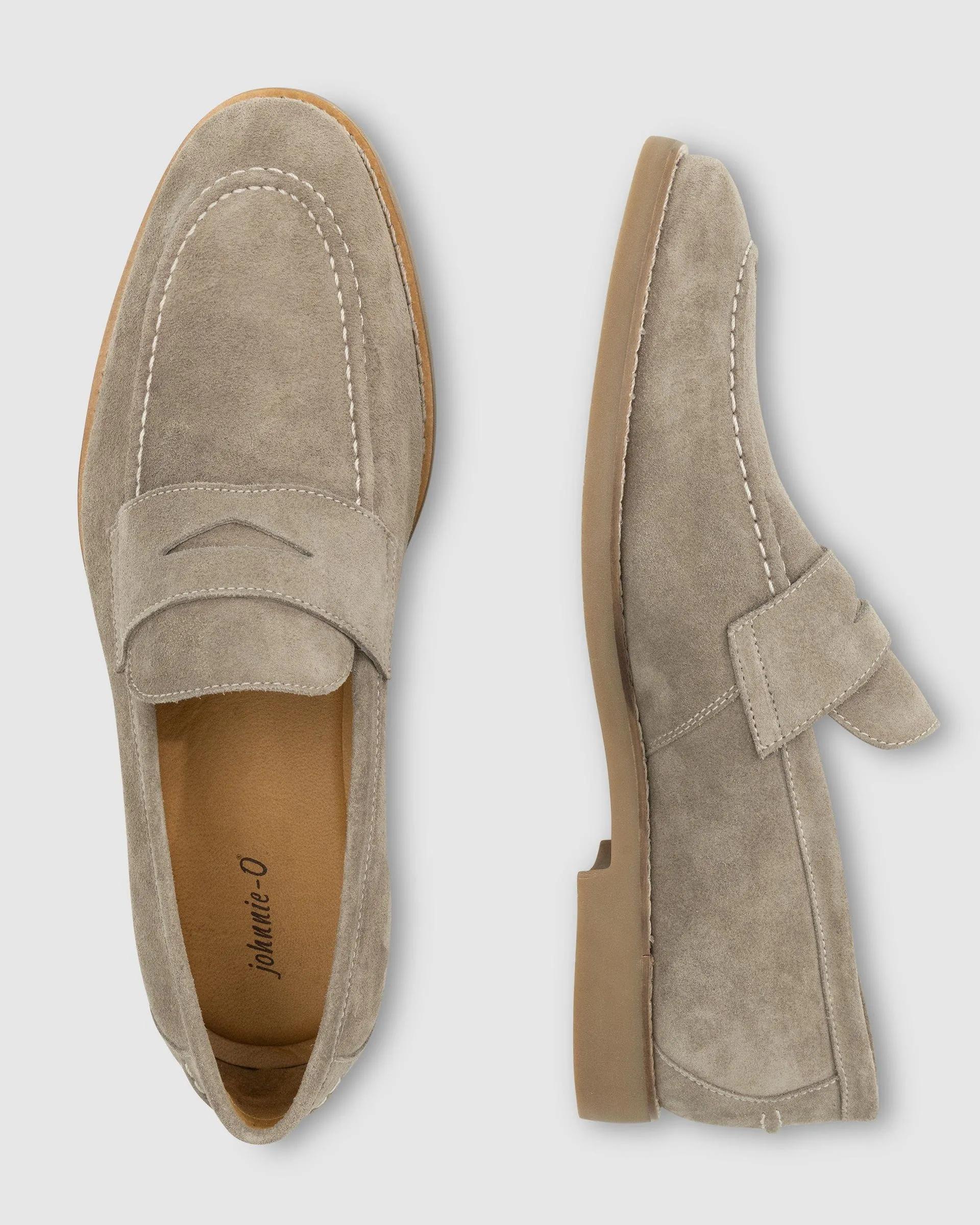 J-Flex Suede Penny Loafer