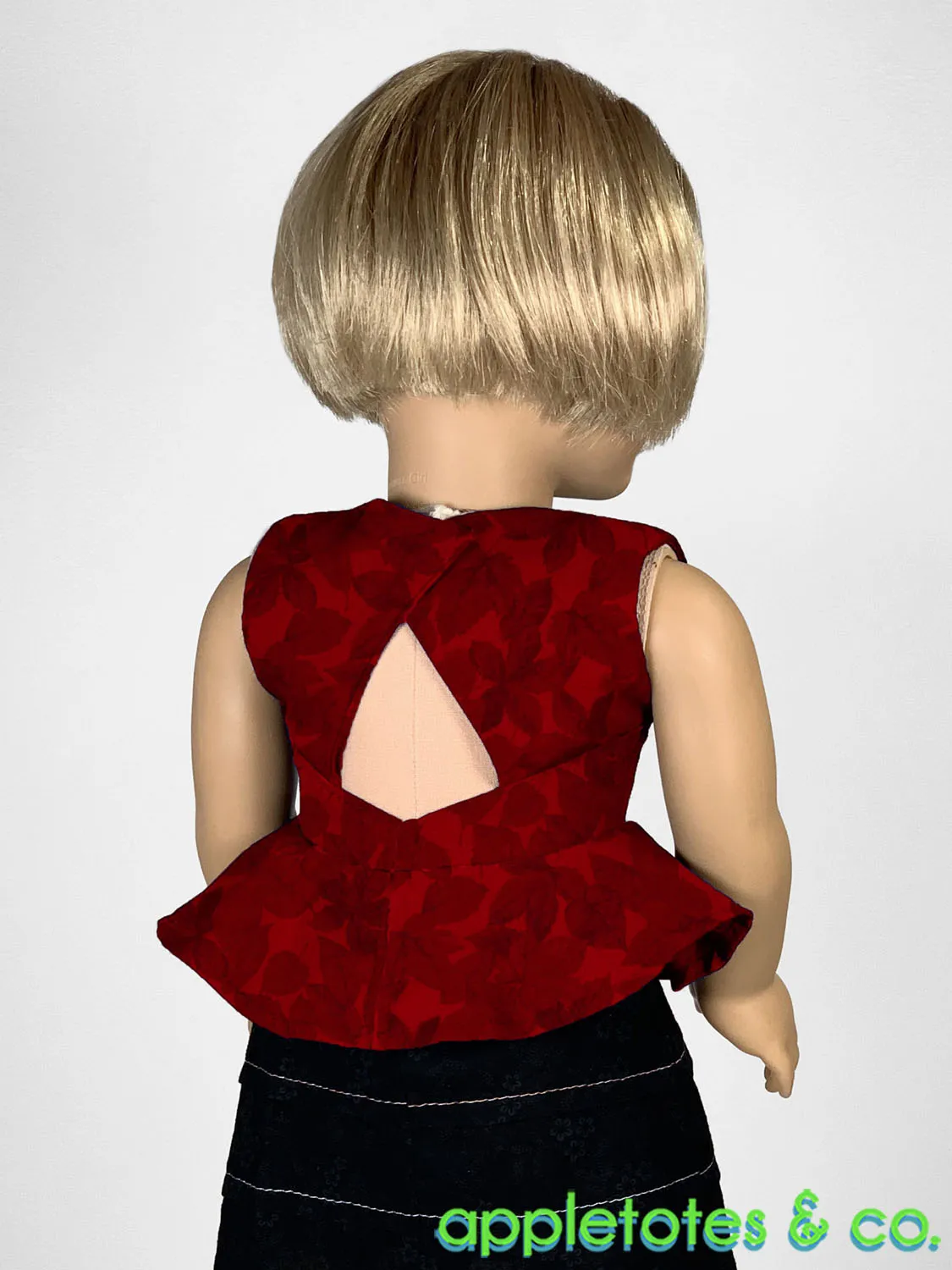 Jamela Top Dress Combo 18 Inch Doll Sewing Pattern