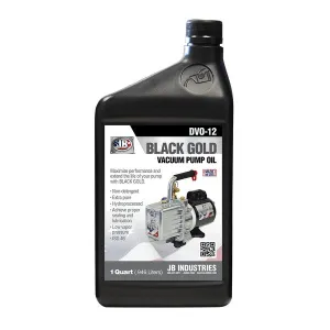 JB DVO-12-BX Black Gold Vacuum Pump Oil