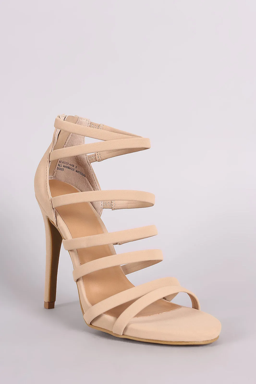 Liyana - Strappy Ladder Up Stiletto Heel