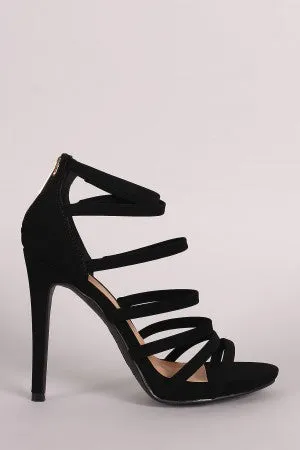 Liyana - Strappy Ladder Up Stiletto Heel