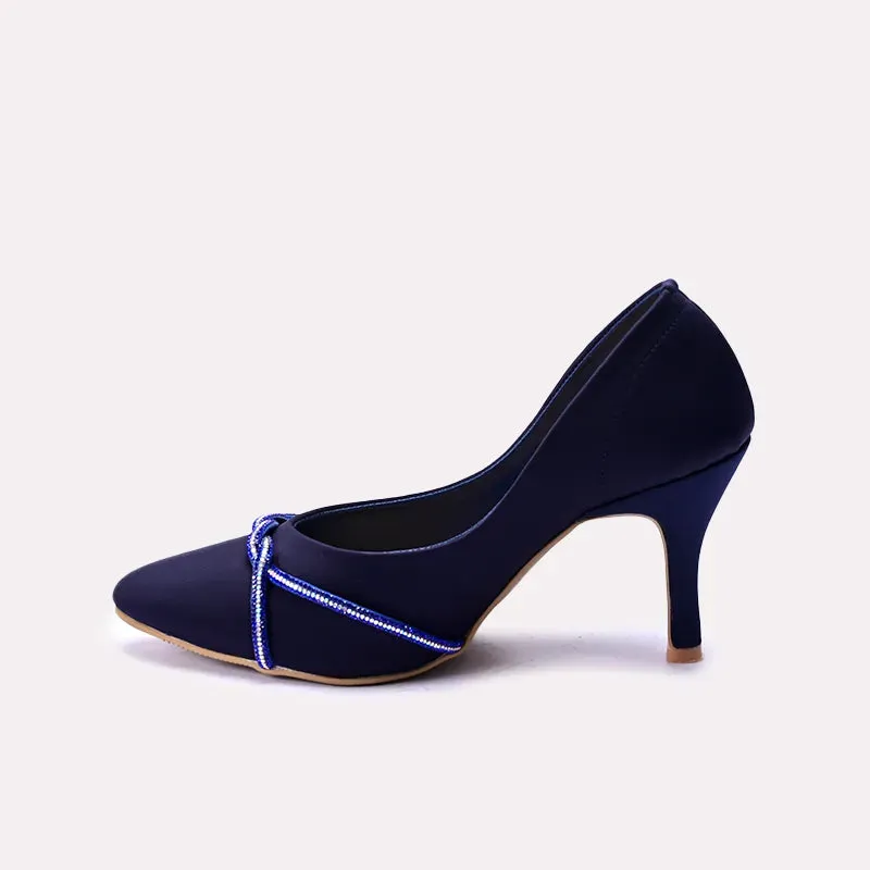 Magnolia Blue Fancy Heel Pumps 0431180