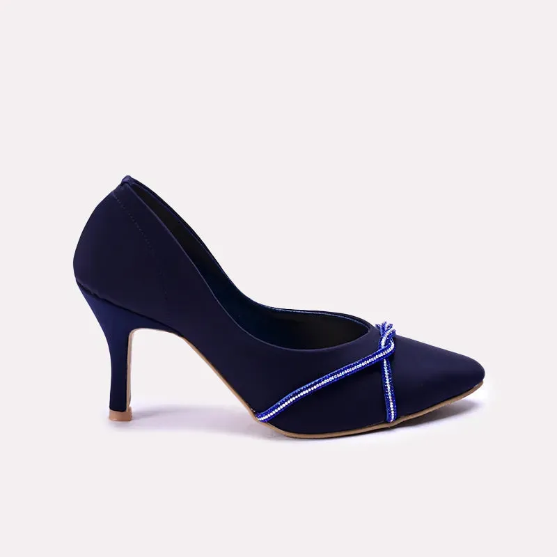 Magnolia Blue Fancy Heel Pumps 0431180