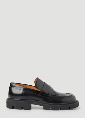 Maison Margiela Tread Sole Penny Loafers