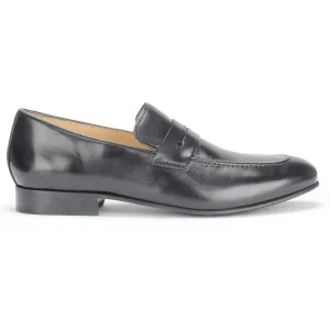 Men Round Toe Penny Loafer