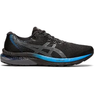 Men's Asics Gel-Cumulus 22, Black/Directoire Blue, 8.5 D Medium