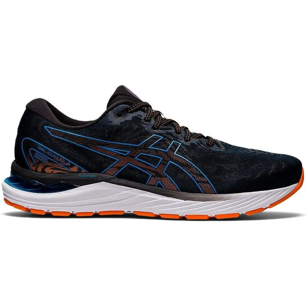 Men's Asics Gel-Cumulus 23, Black/Reborn Blue, 10.5 D Medium