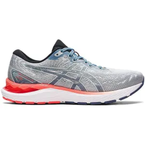 Men's Asics Gel-Cumulus 23, Piedmont Grey/White, 10.5 D Medium