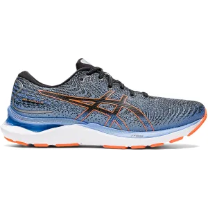 Men's Asics Gel-Cumulus 24, Black/Shocking Orange, 9 4E Extra Wide