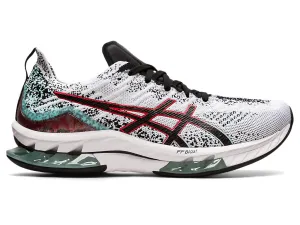 Men's Asics Gel-Kinsei Blast, White/Black, 8.5 D Medium