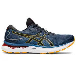 Men's Asics GEL-Nimbus 24, Azure/Amber, 12 D Medium