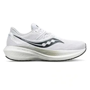 Mens Saucony Triumph 20 - White / Black