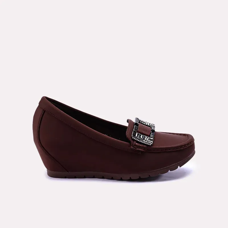 Milana Brown Casual Pumps 0431279