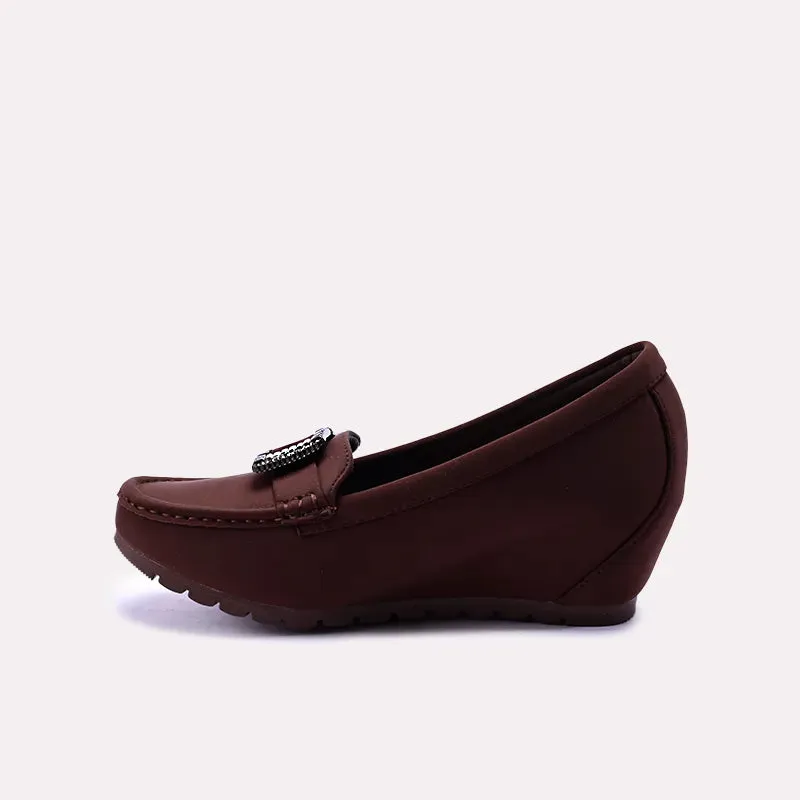 Milana Brown Casual Pumps 0431279