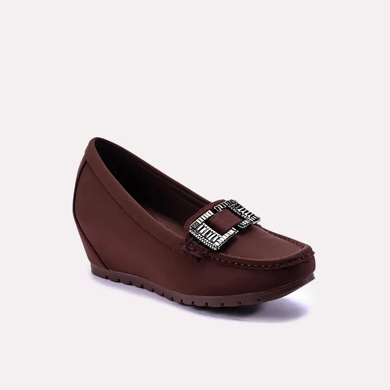 Milana Brown Casual Pumps 0431279