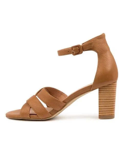 Mollini Gest Mo Natural Heel - Dark Tan