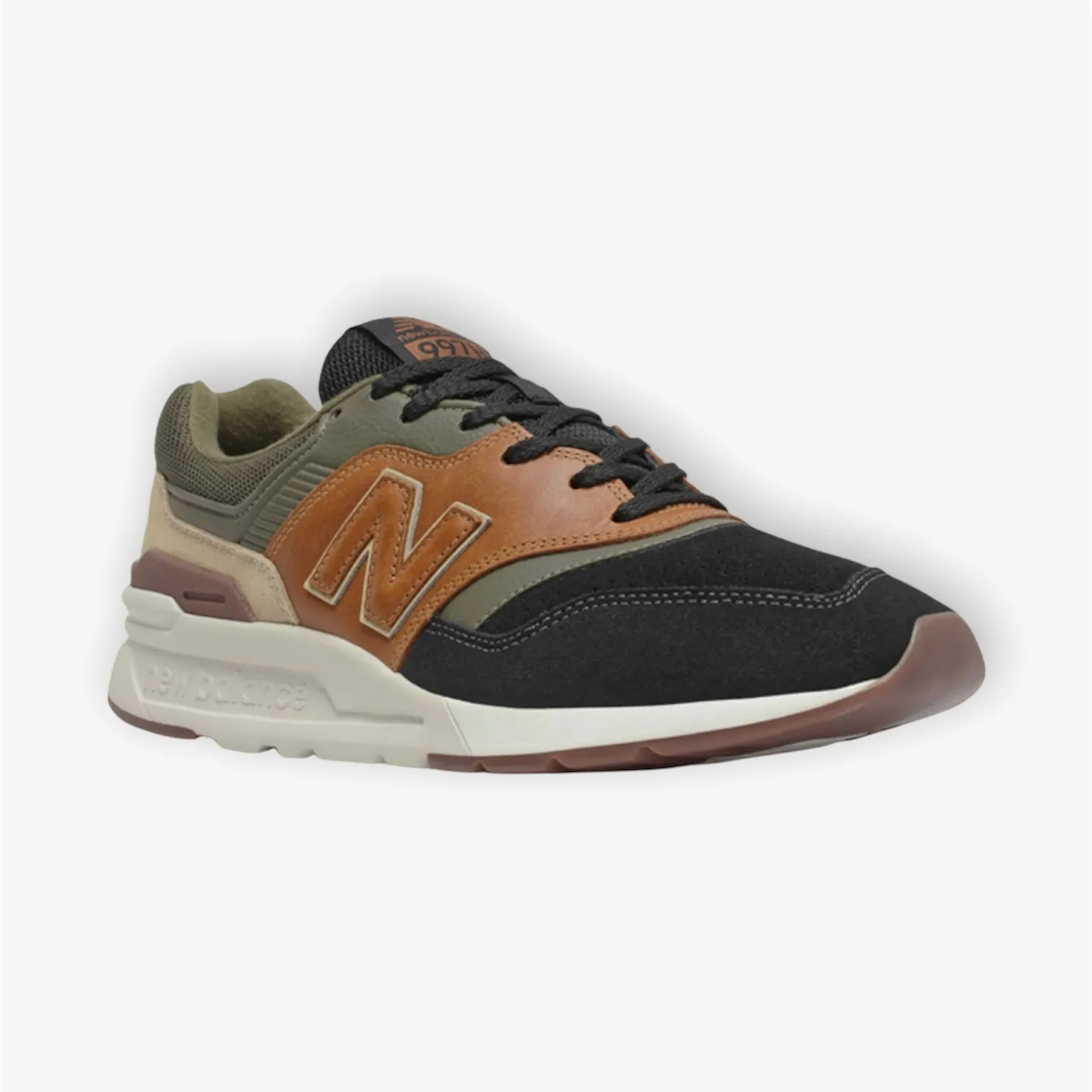 New Balance CM997HWD Olive Brown Black