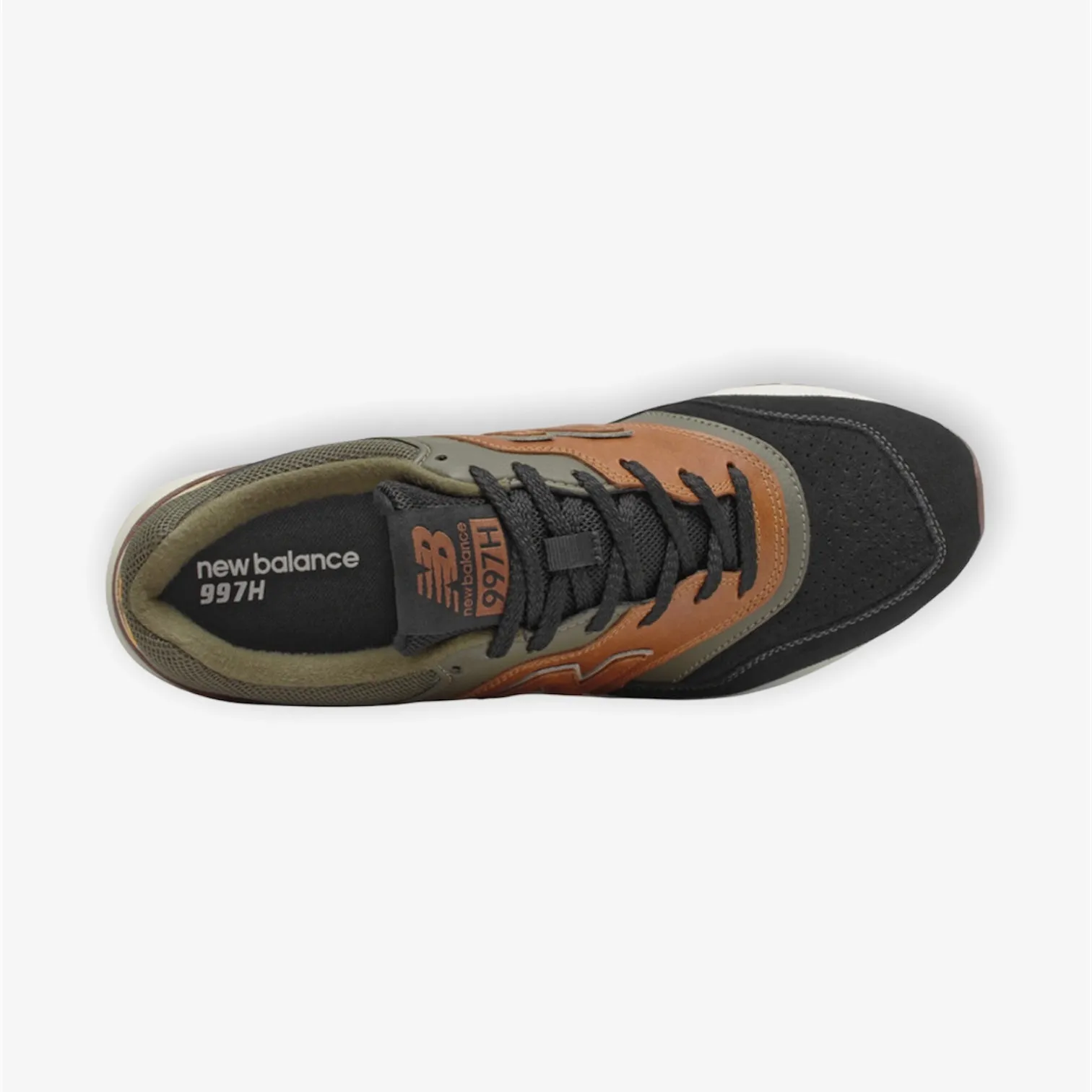 New Balance CM997HWD Olive Brown Black