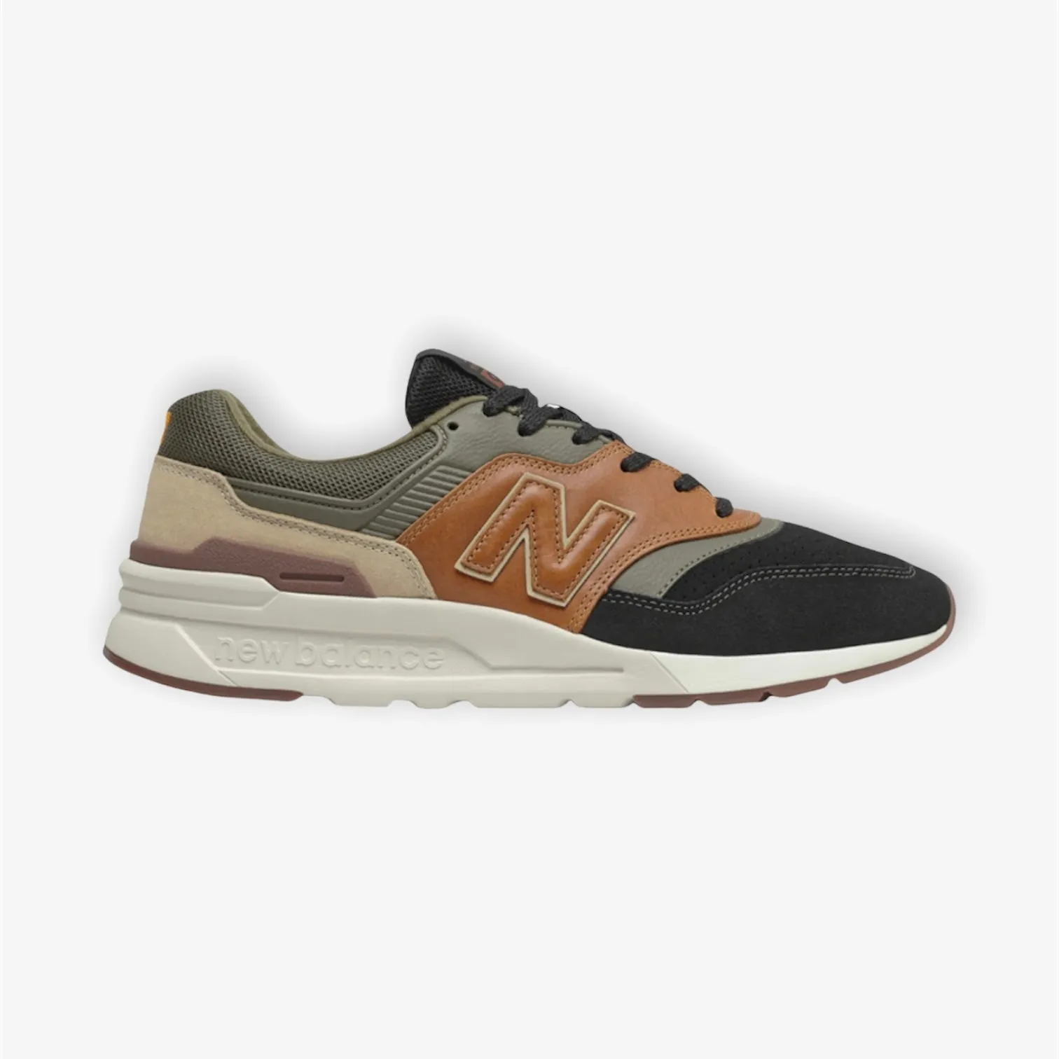 New Balance CM997HWD Olive Brown Black