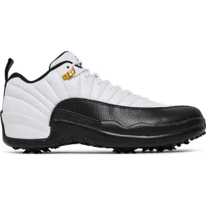 Nike Air Jordan 12 Low Golf sneakers, white/multicolor