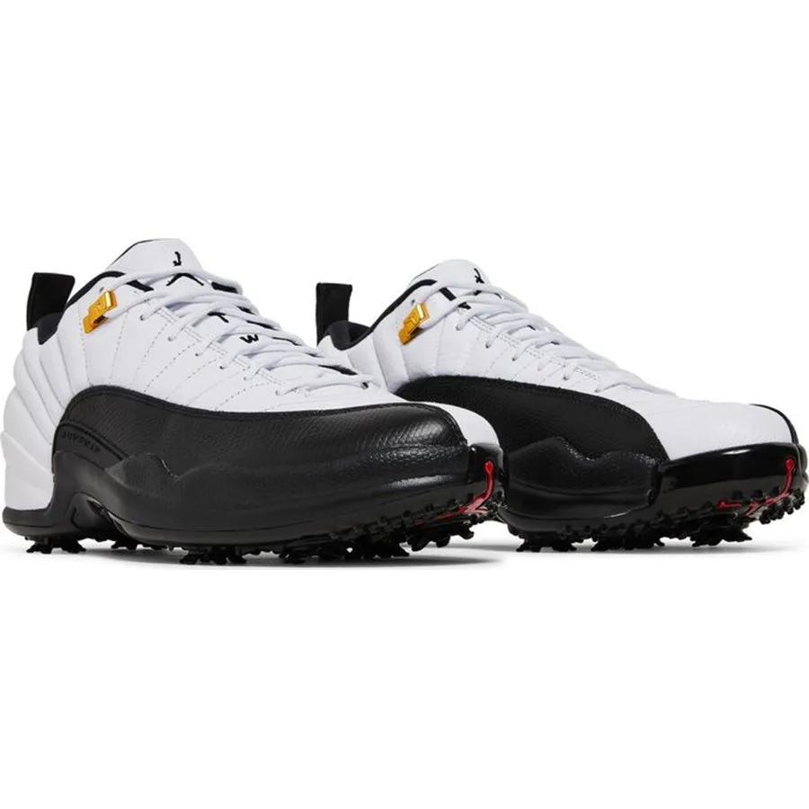 Nike Air Jordan 12 Low Golf sneakers, white/multicolor