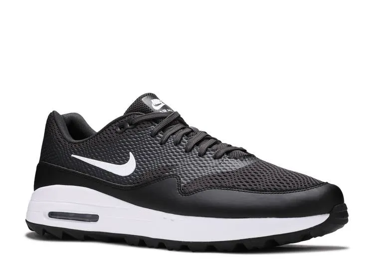 Nike AIR MAX 1 GOLF 'BLACK ANTHRACITE' sneakers, black