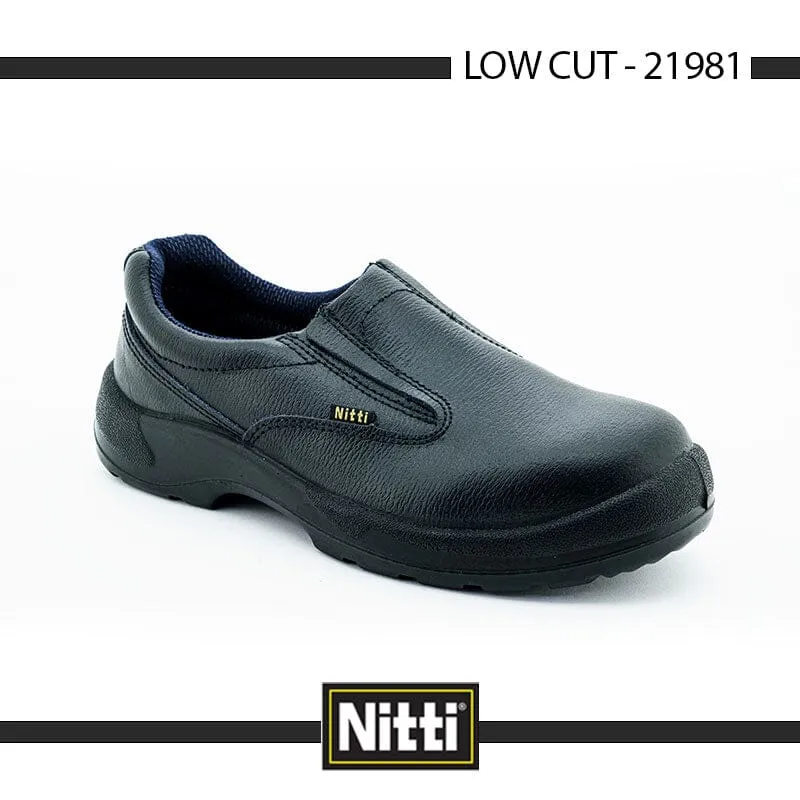 Nitti 21981 Low Cut Slip-On Safety Shoe | Model : SHOE-N21981