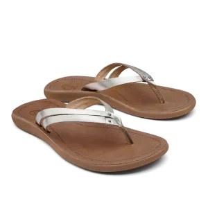 Olukai Women's Kapehe Luana / Silver - Sahara