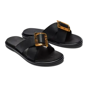 Olukai Women's La'i Slide / Black - Black