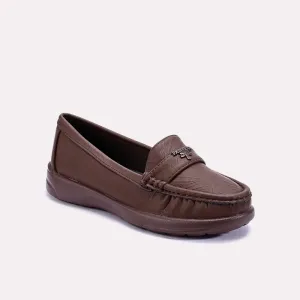 Olwen Brown Casual Pumps 0431322