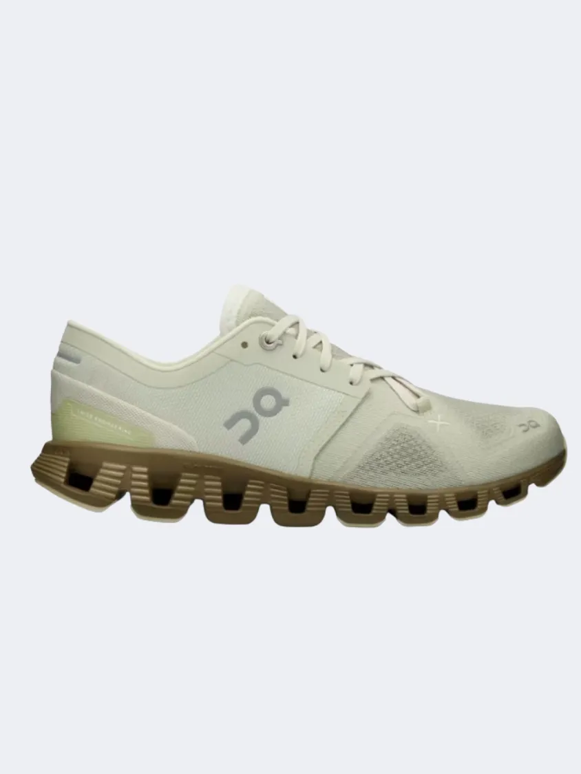 On Cloud X 3 Women Running Shoes Aloe/Hunter