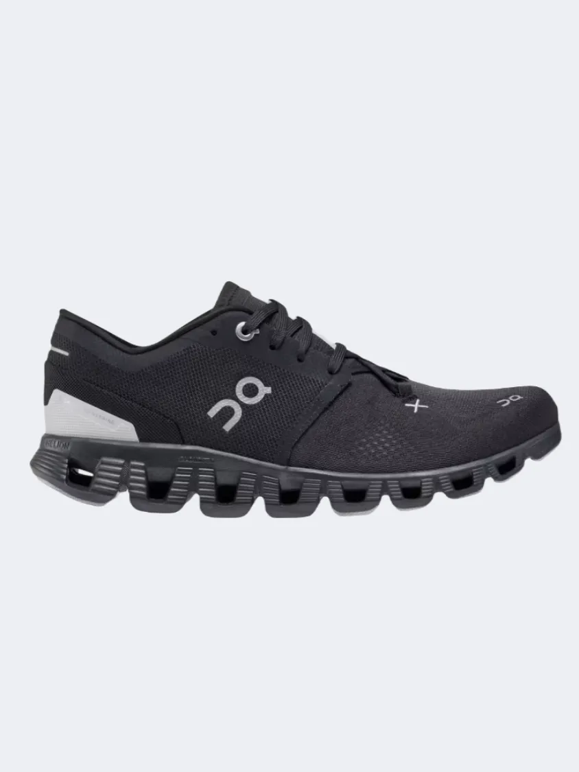 On Cloud X 3 Women Running Shoes Black