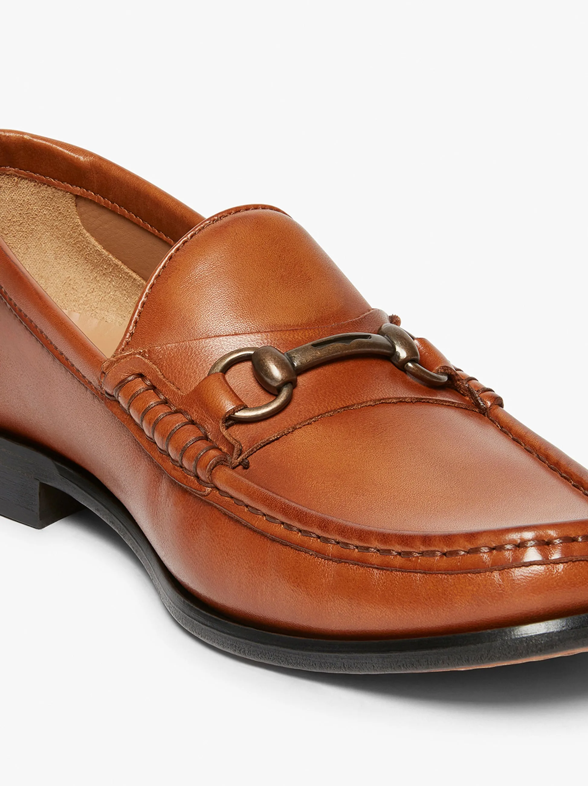 Panama Lincoln Saddle Bar Loafers