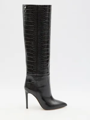 Paris Texas Leather Stiletto Boots