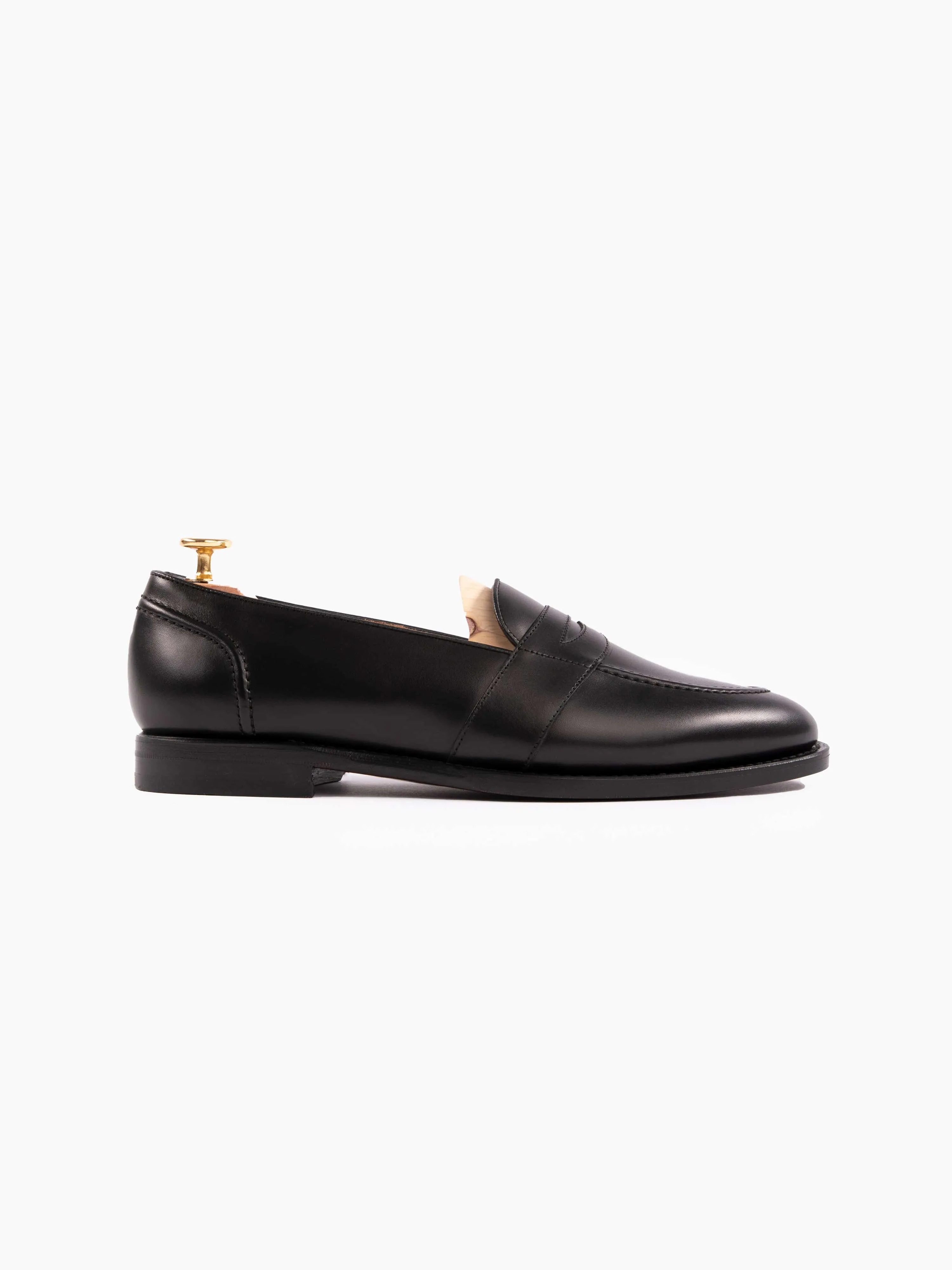 Penny Loafers Black Calf