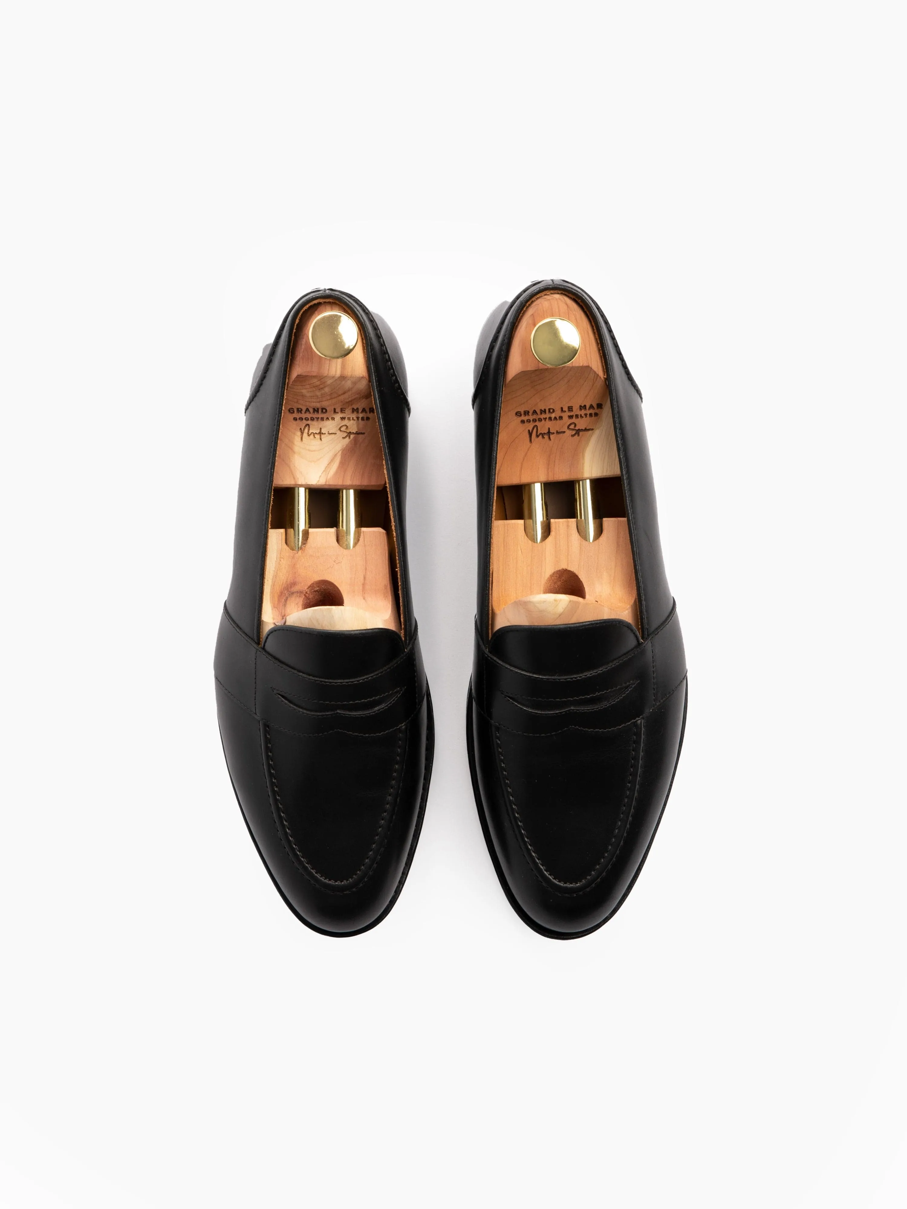 Penny Loafers Black Calf