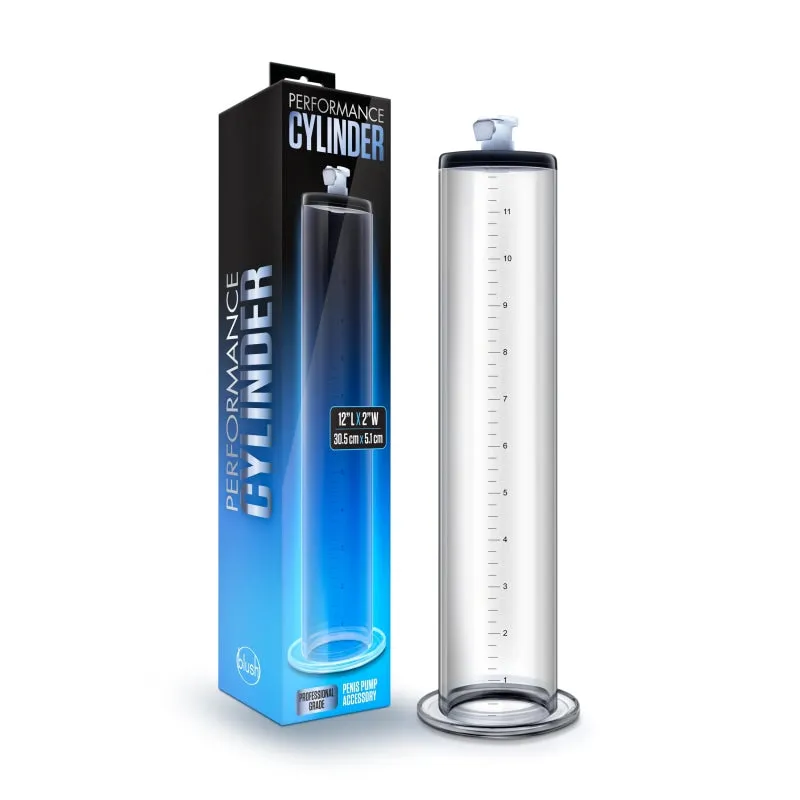 Performance - 12 Inch X 2 Inch Penis Pump Cylinder  Clear