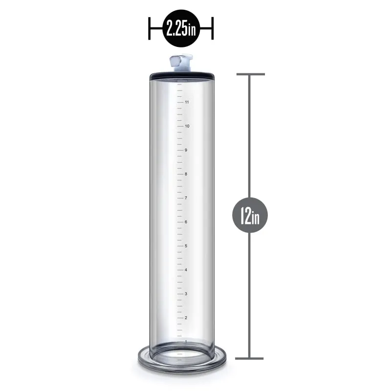 Performance  12 Inch X 2.5 Inch Penis Pump  Cylinder  Clear