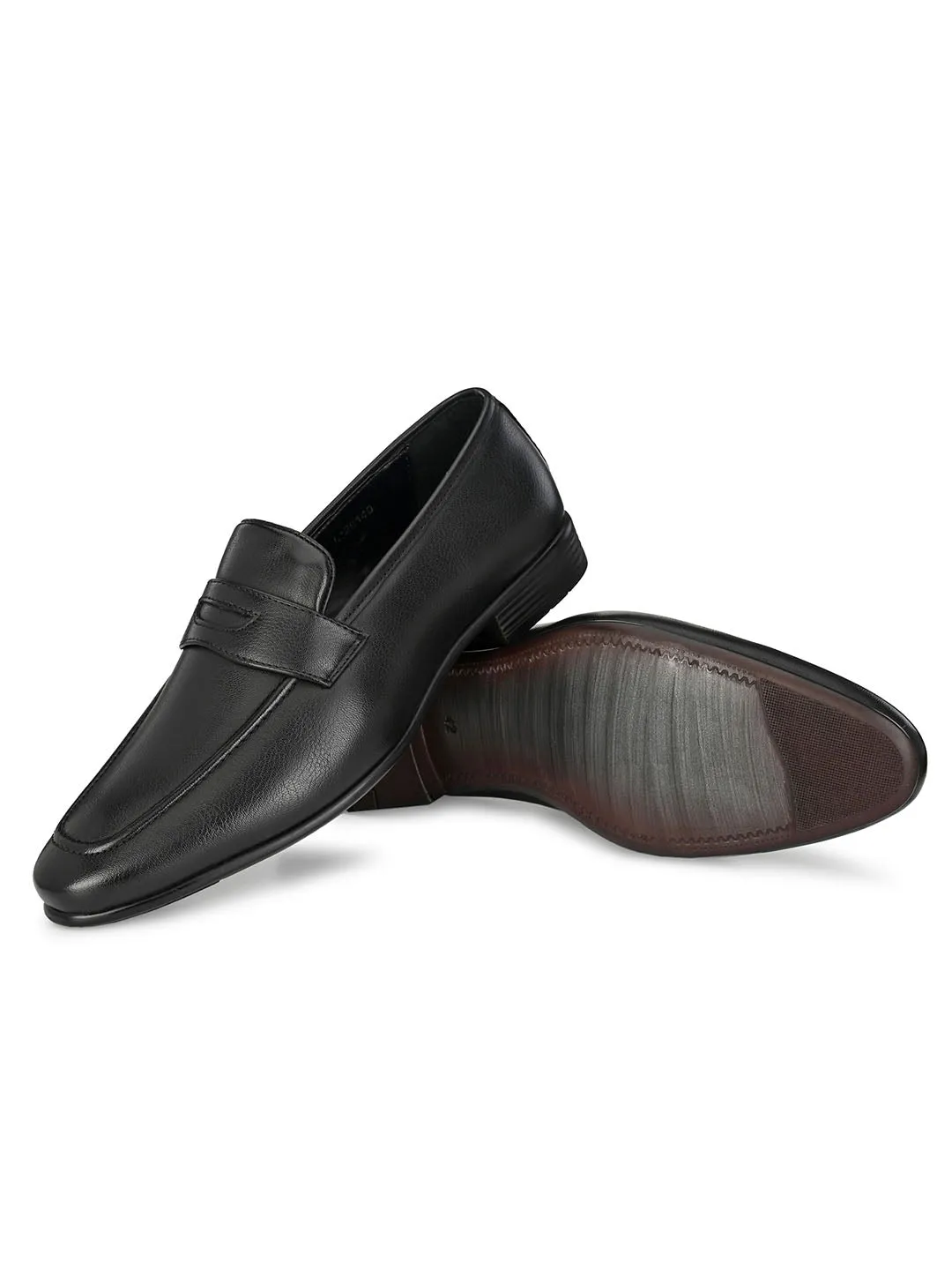 Pimp Black Penny Loafers